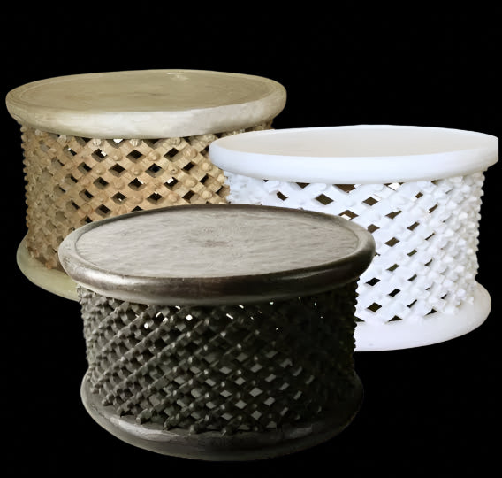 Bamileke Table Black 60cm