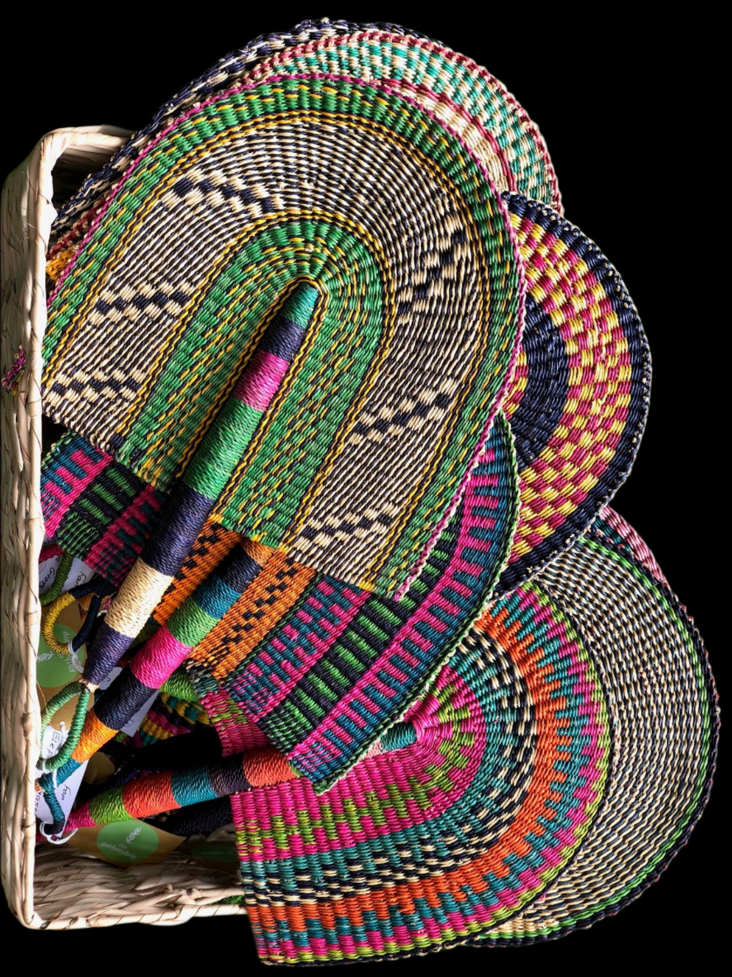 Decorative Bolga Fans
