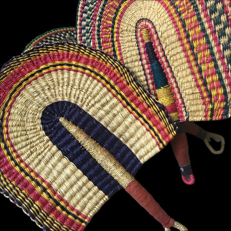 Decorative Bolga Fans