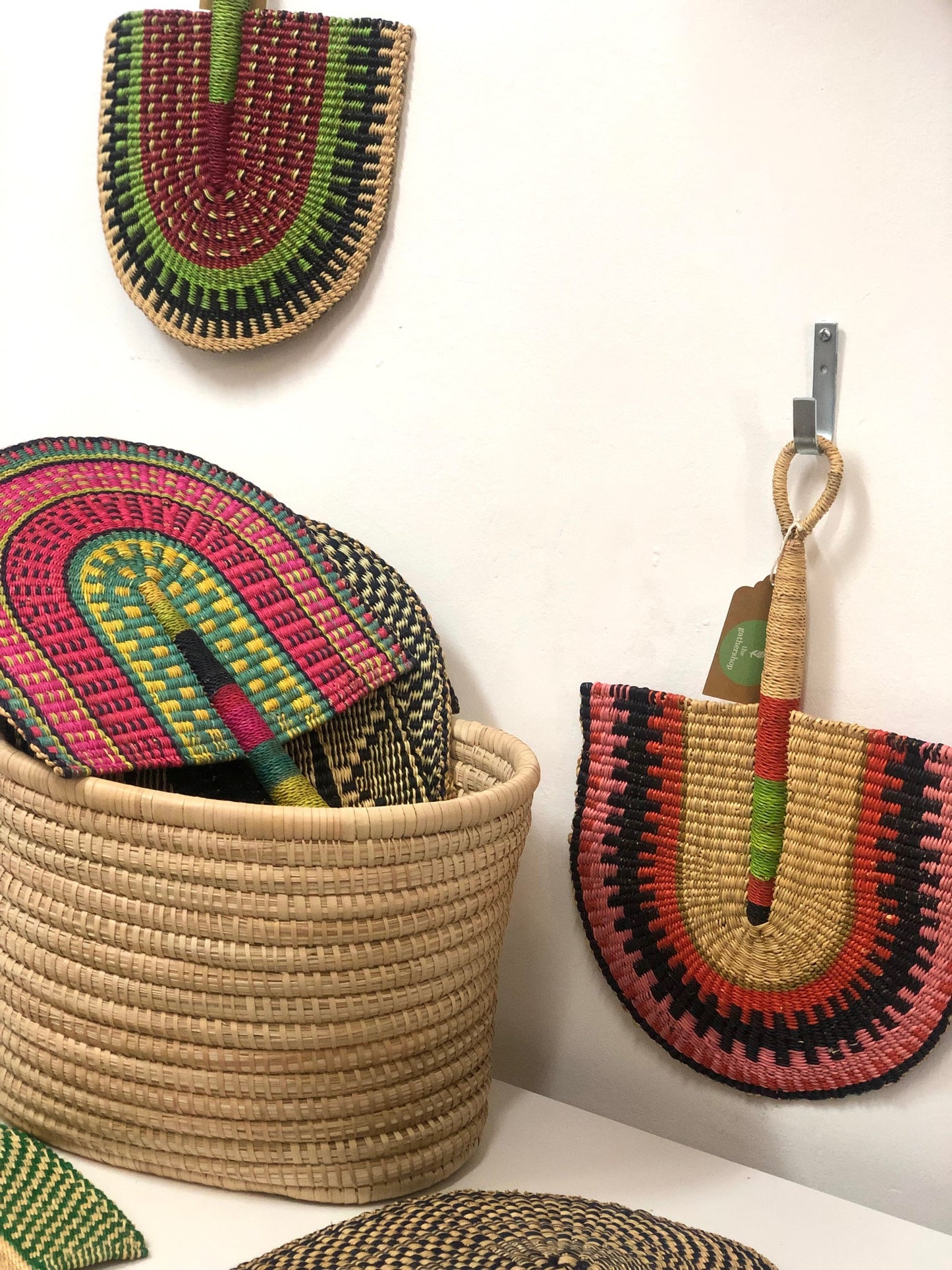 Bolga Woven Fans