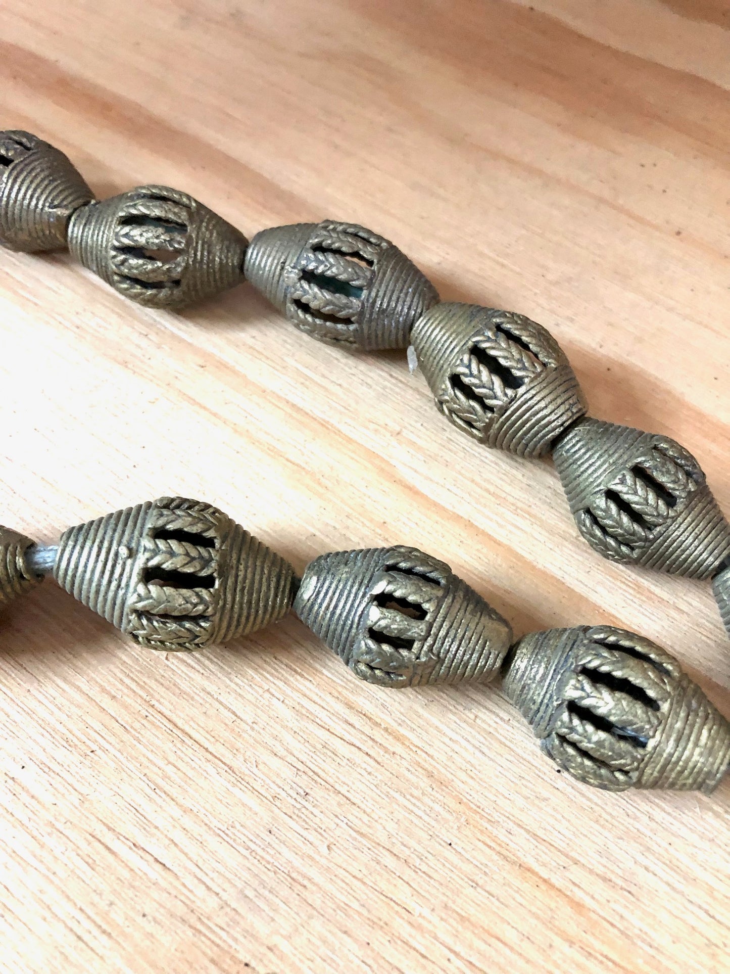 Ashanti African Brass Beads Ghana