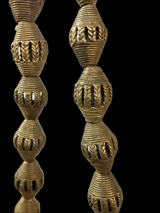 Ashanti African Brass Beads Ghana