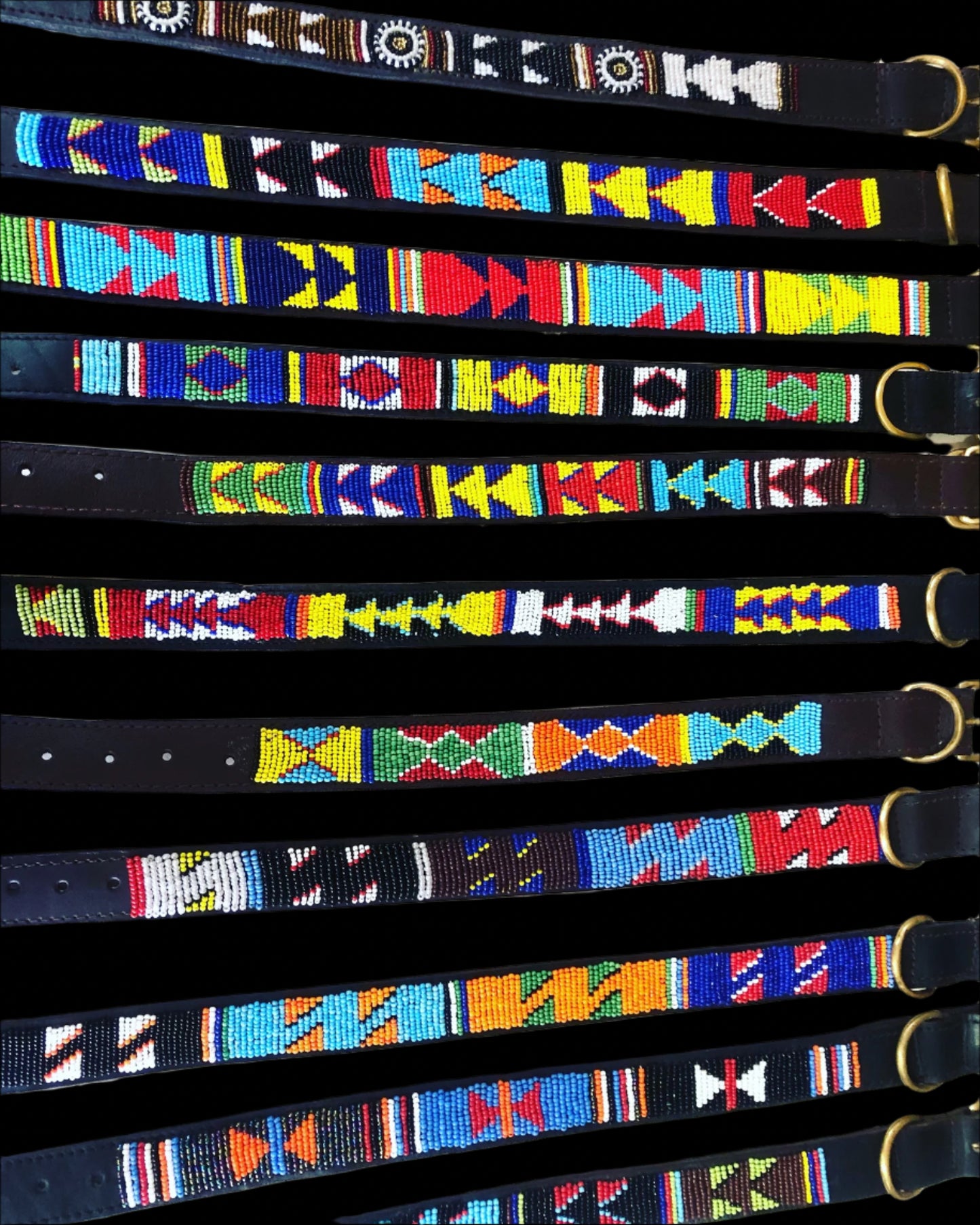 Beaded Dog Collars Large