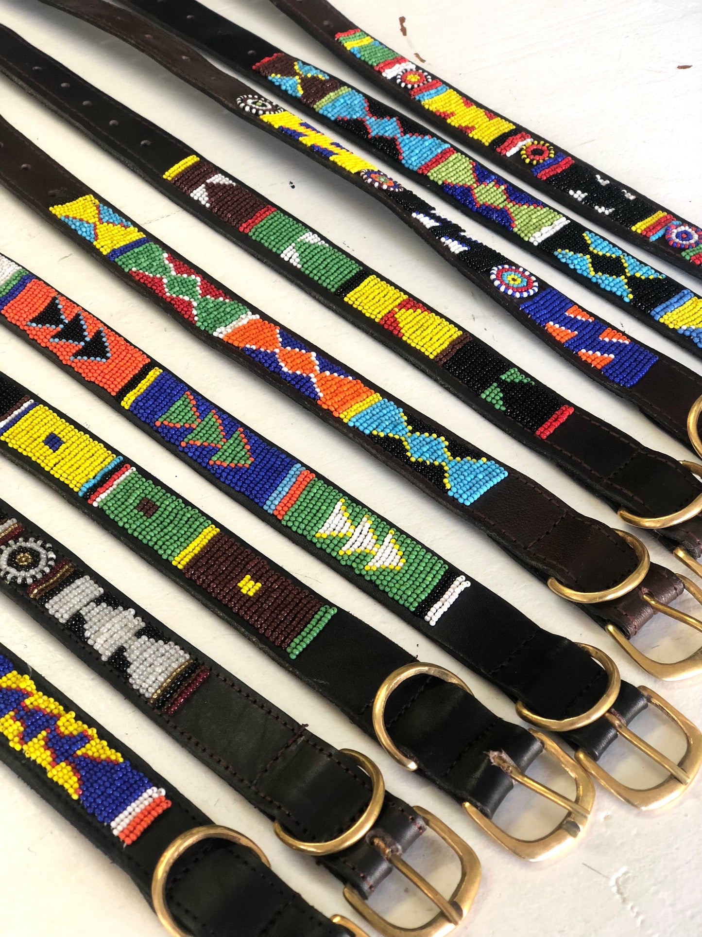 Beaded Dog Collar Small