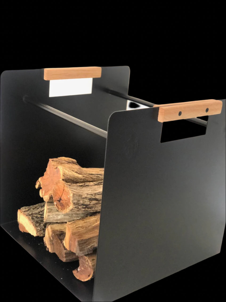 Fireplace Log Holder (The Cube)