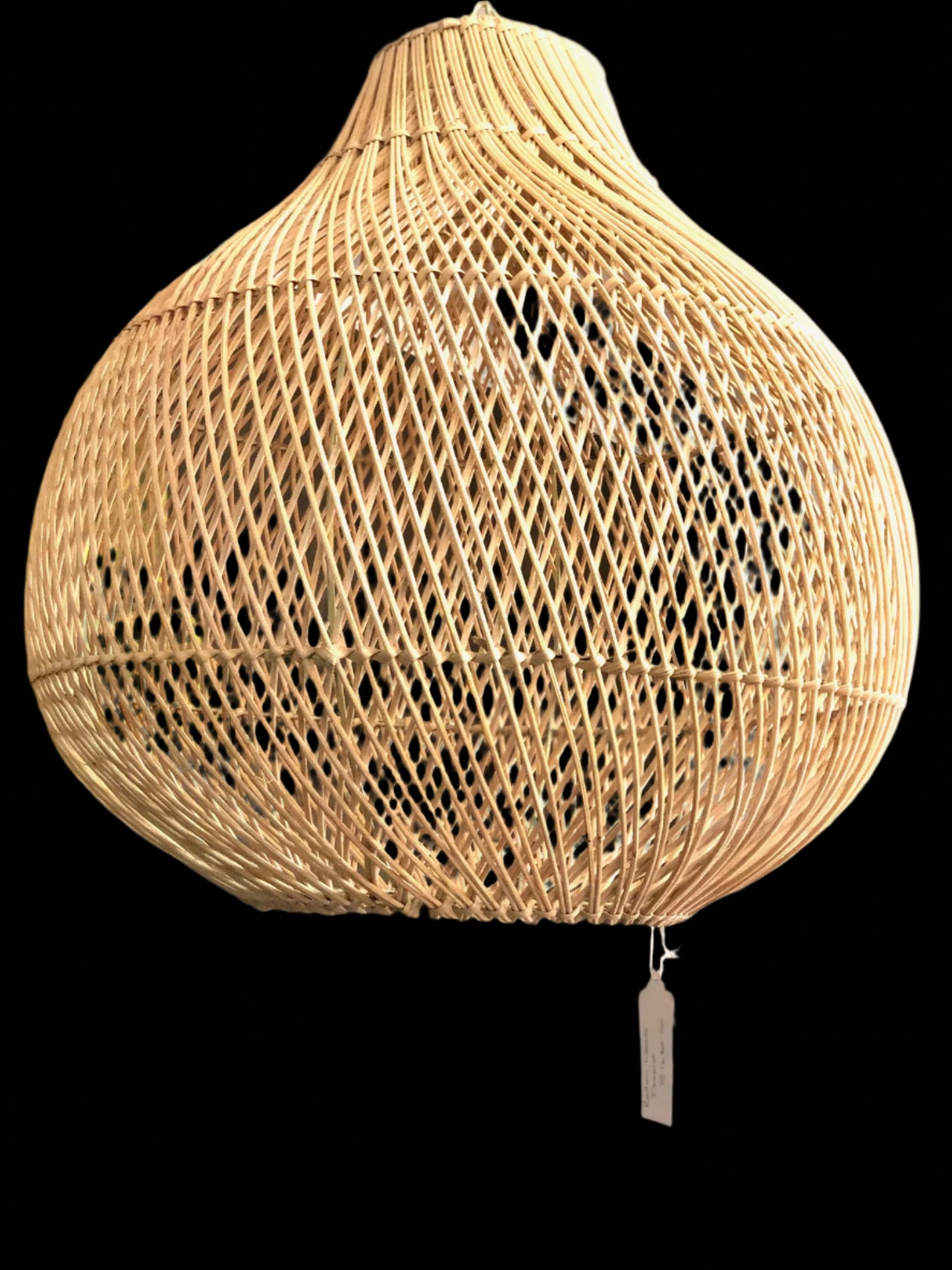 Rattan Lampshade Droplet