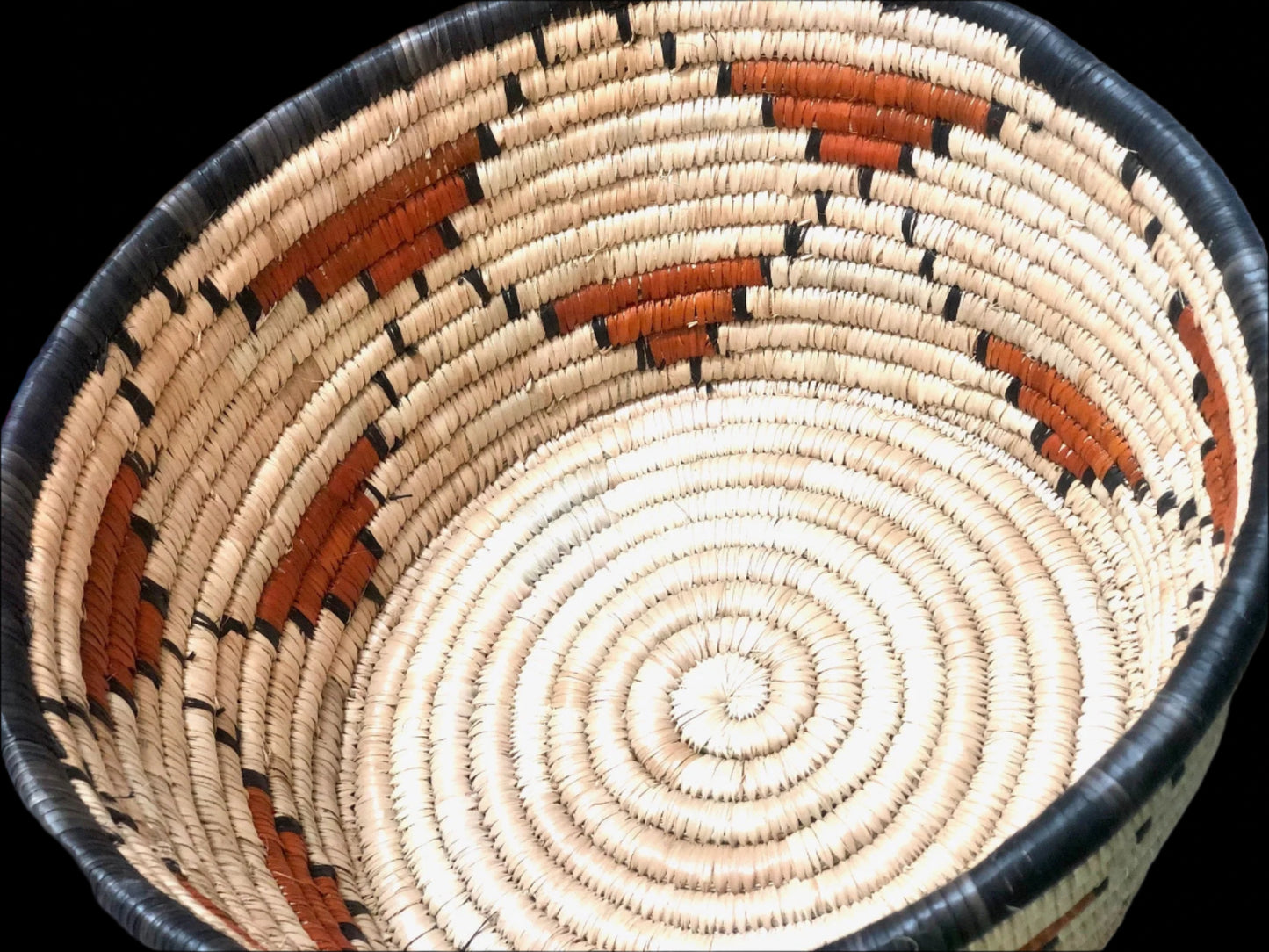 Malawian Basket with Lid Small