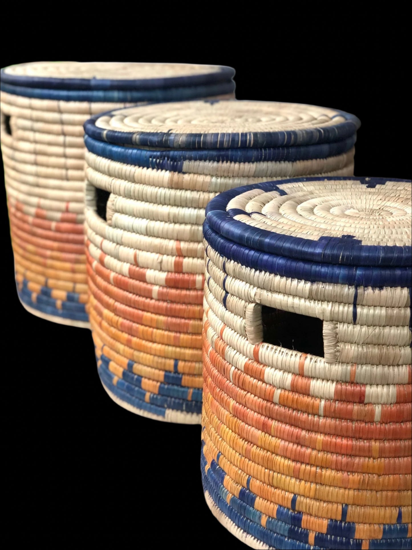 Laundry Basket with Lid - Medium