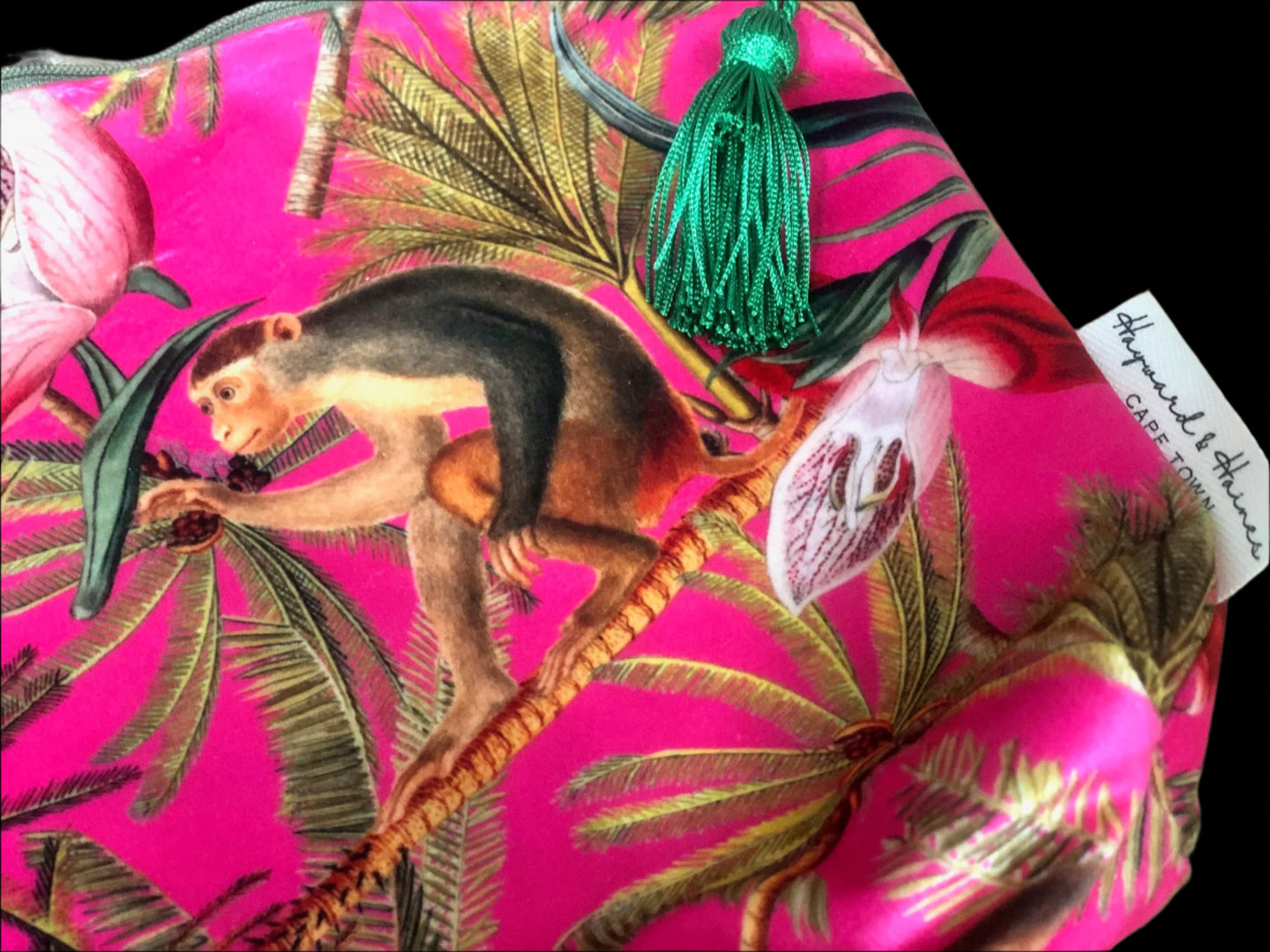 Make-Up Bag Pink Monkeys