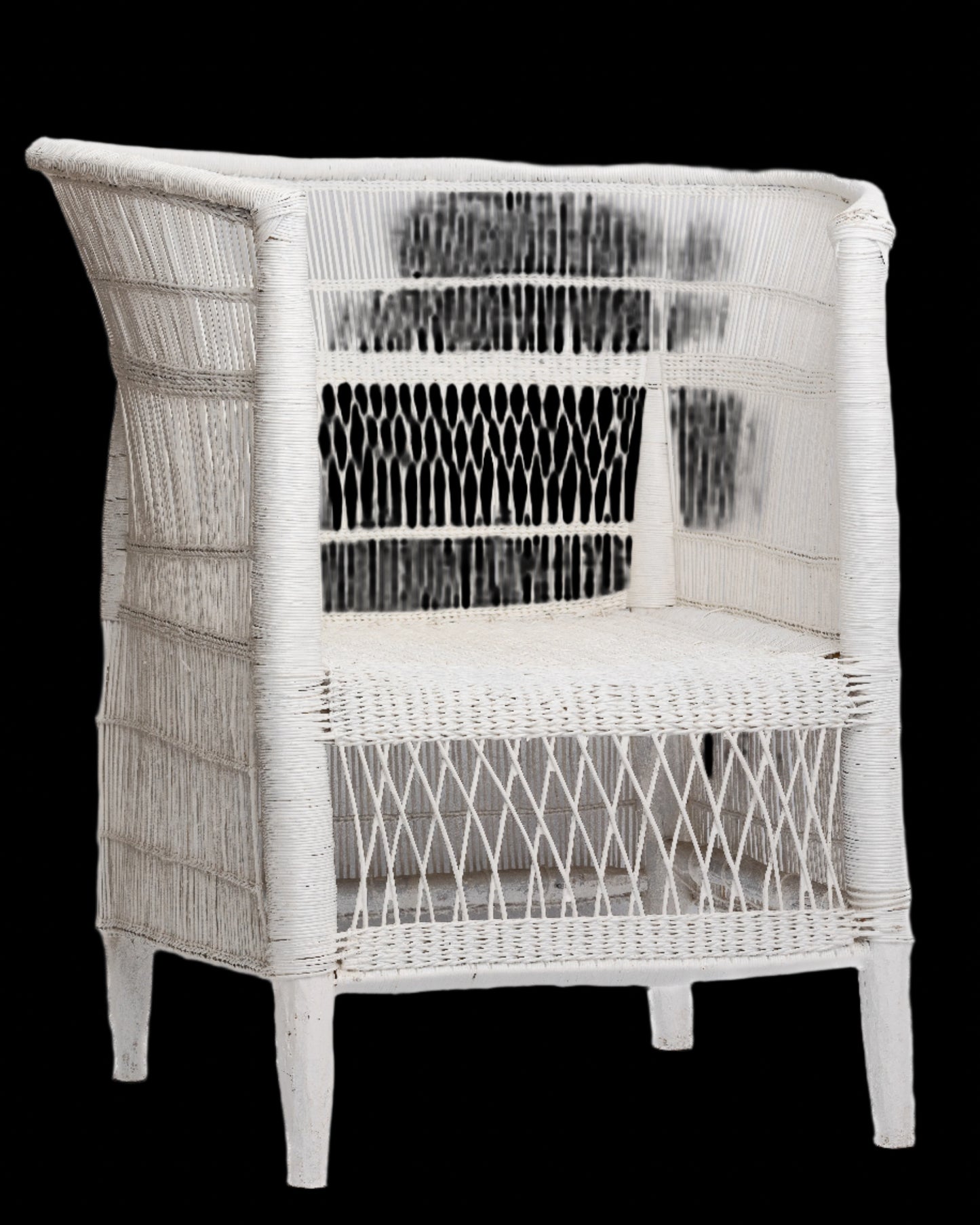 Malawian Chair  Painted