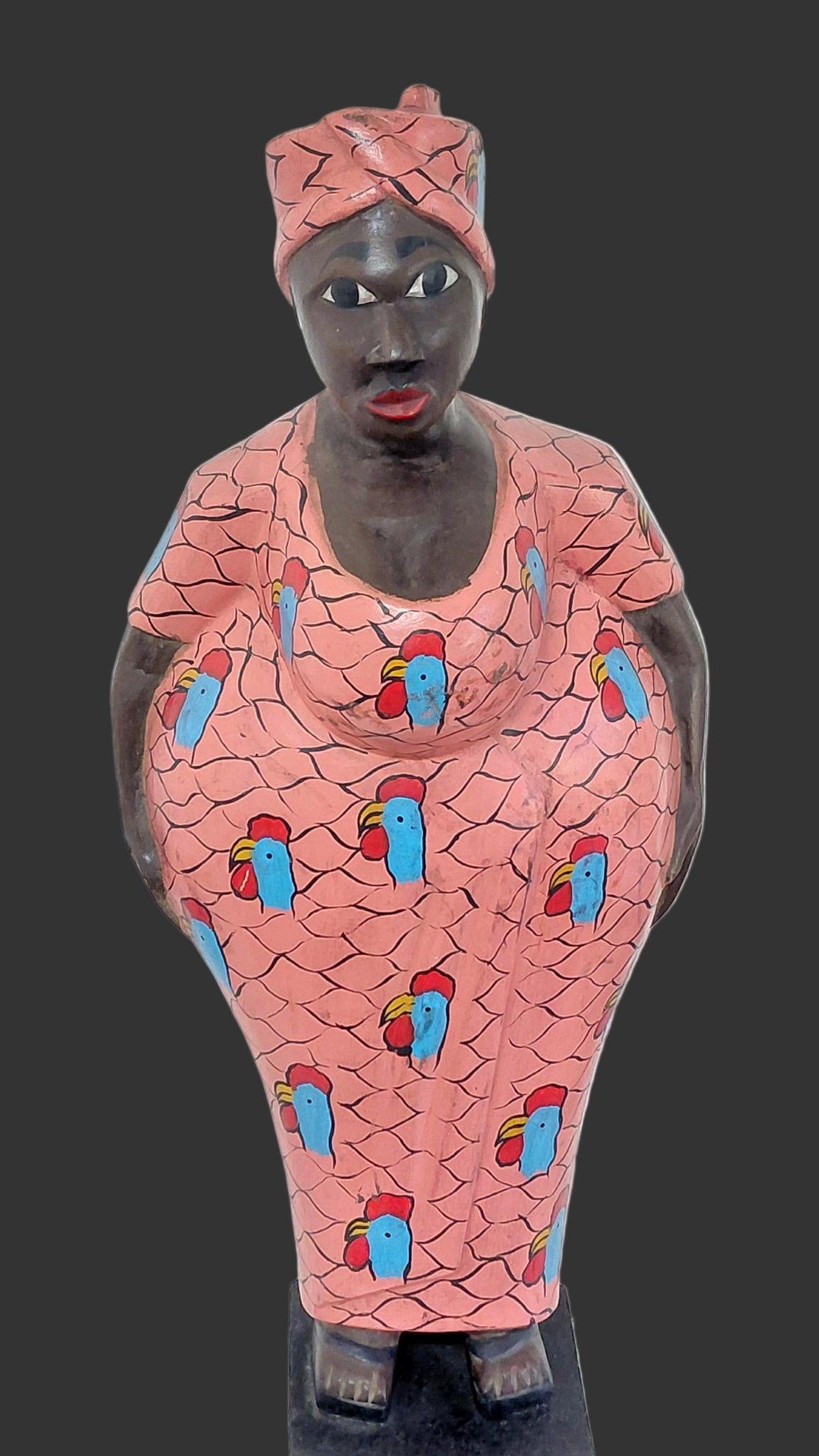 Mamma Africa Wood Sculpture