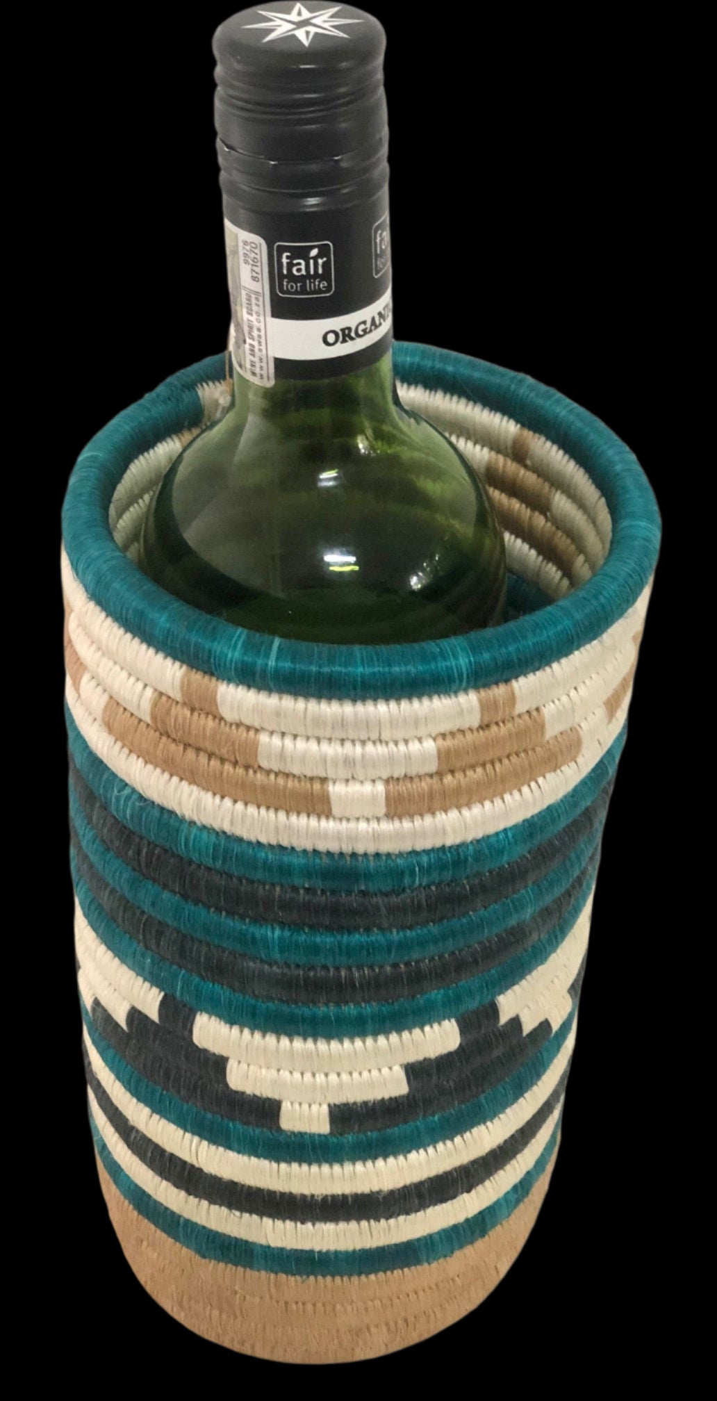 Rwanda Basket Natural & Green