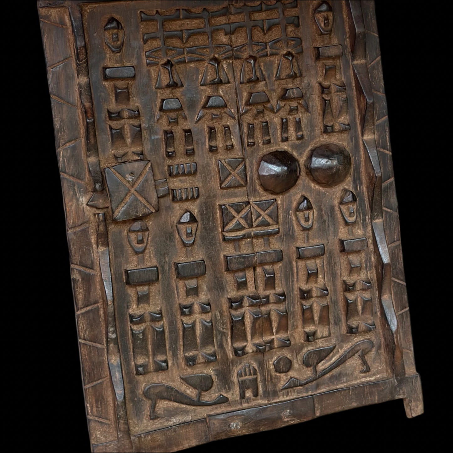 Dogon Carved Door