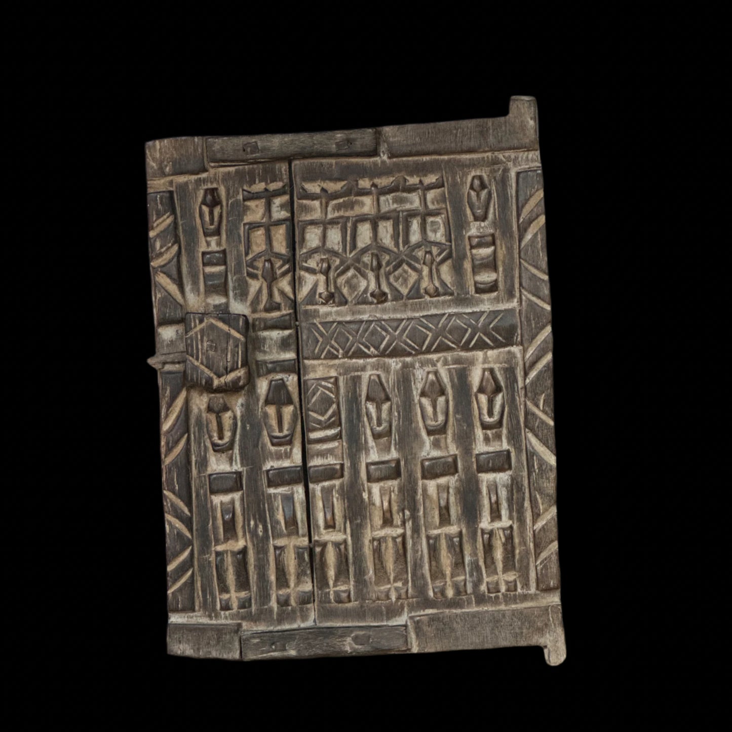 Dogon Carved Window