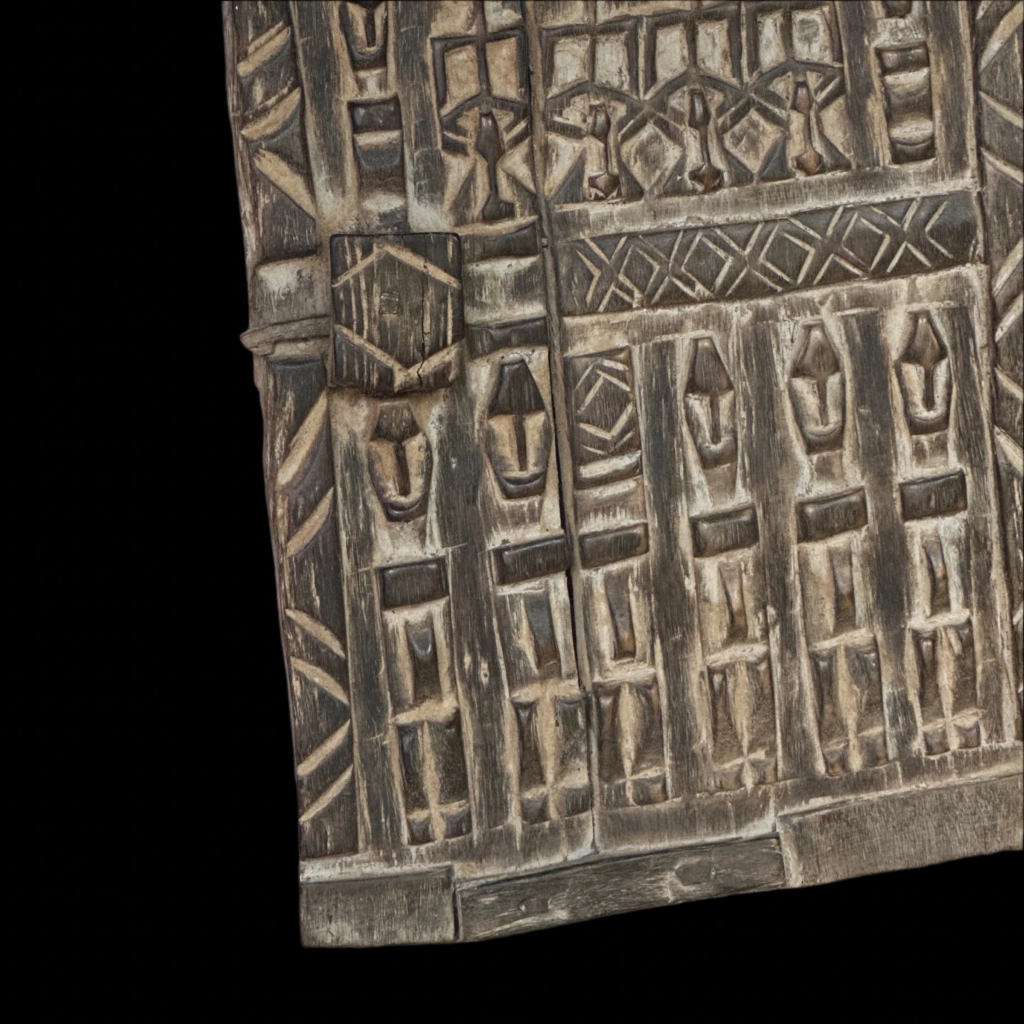 Dogon Carved Window