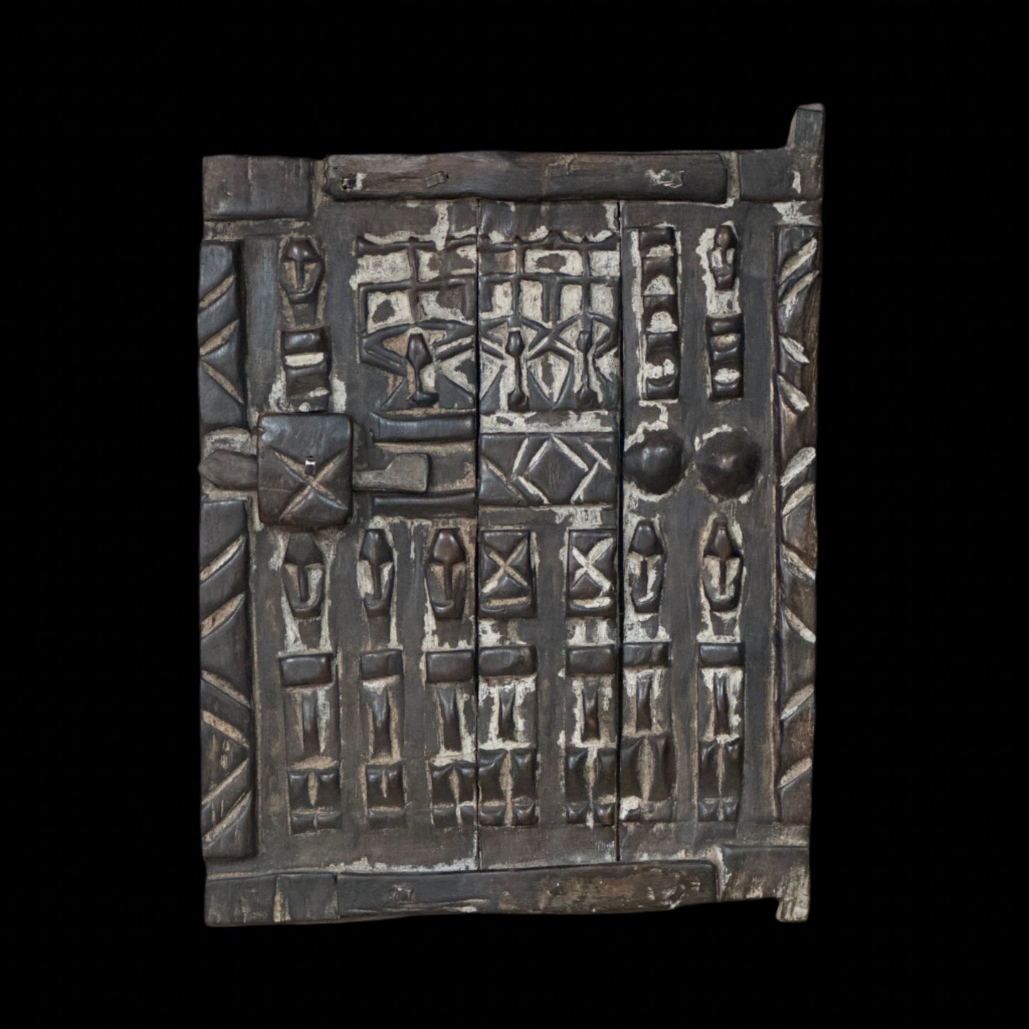 Dogon Carved Window