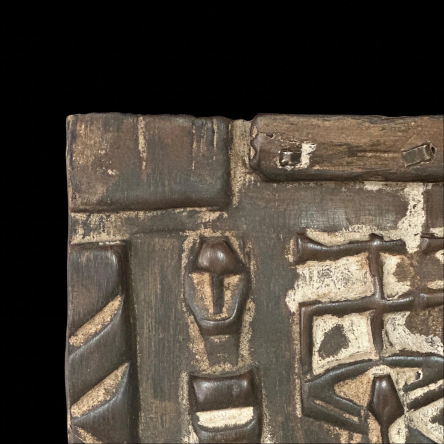 Dogon Carved Window