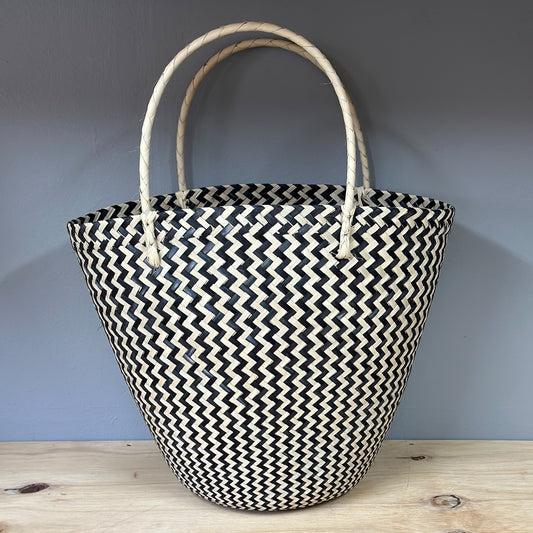 Basket with handles