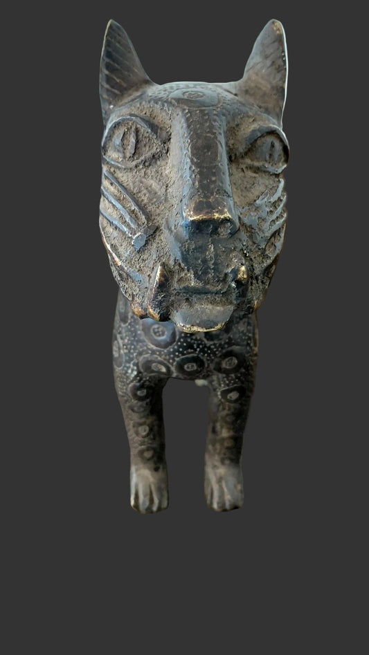 Benin Bronze Leopard