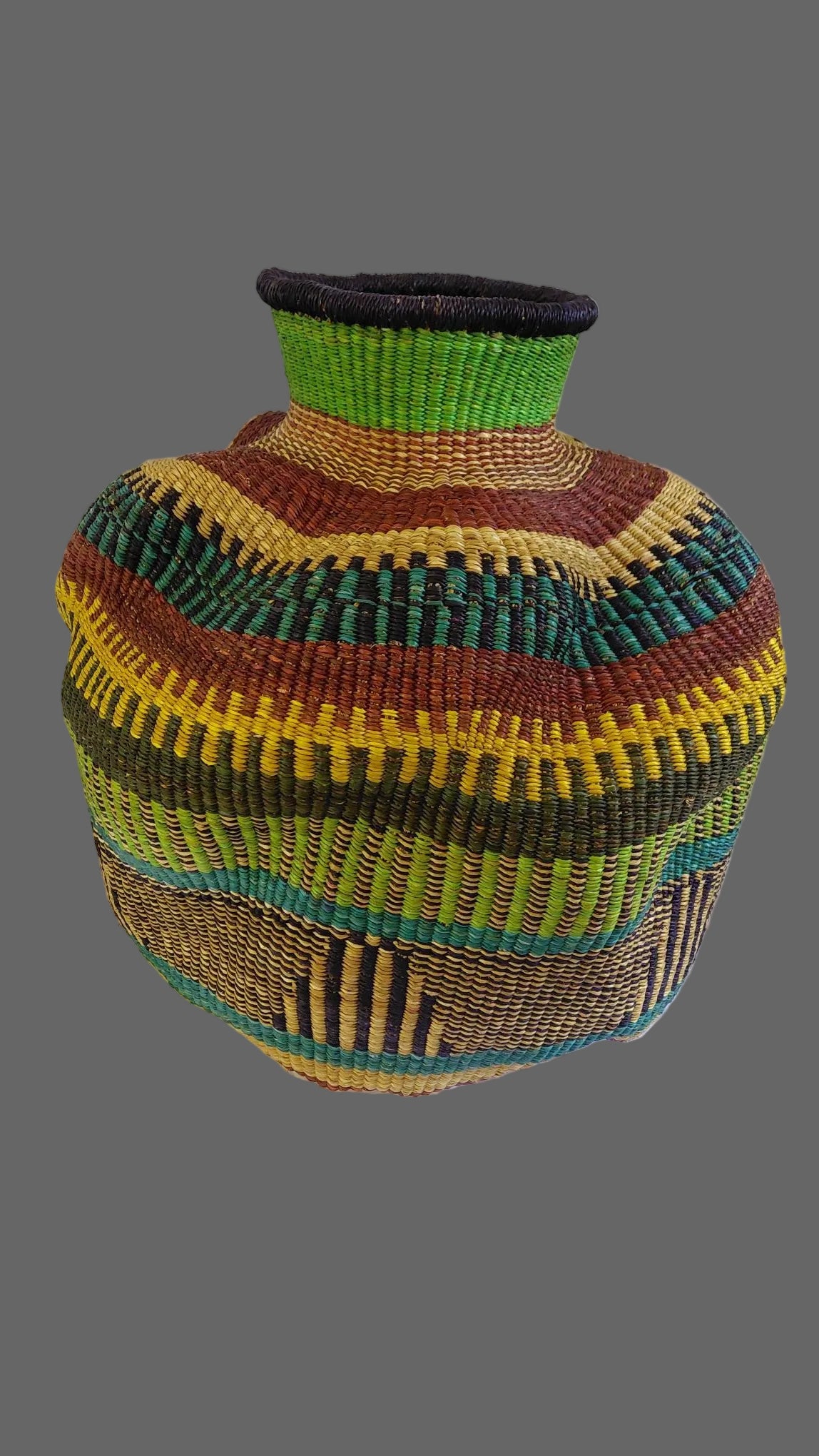 Bolga Pot Basket