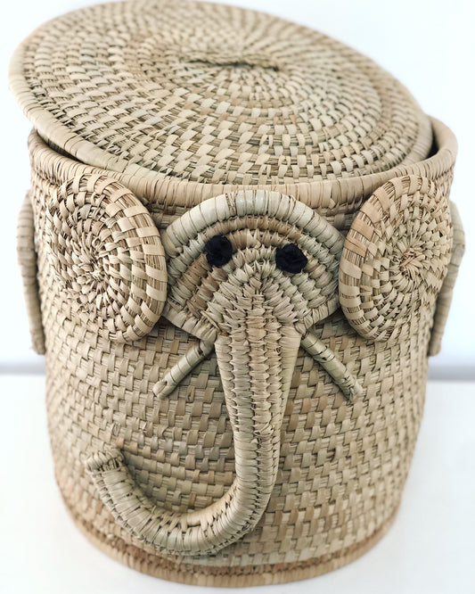 Basket Elephant Design