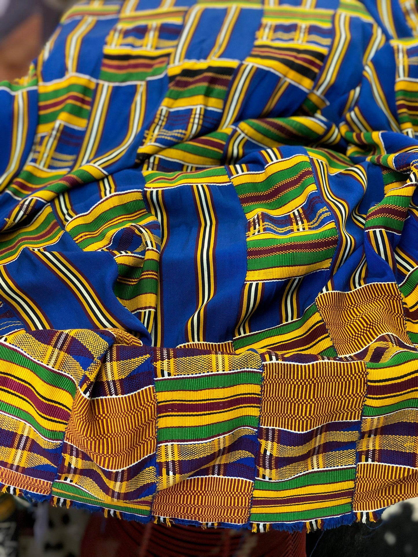 Kente Cloth  Ghana -   Antique