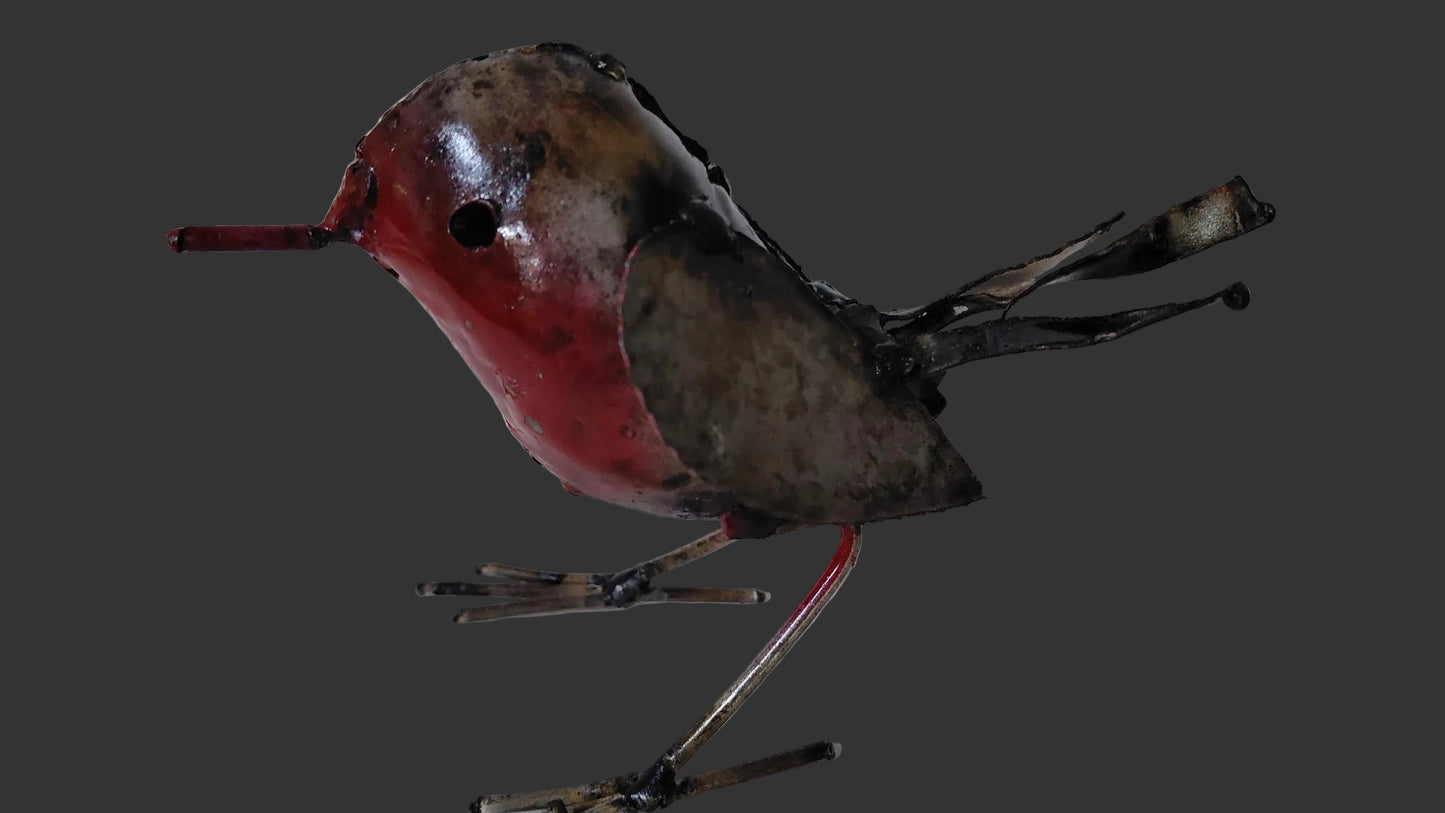 Robins - Recycled metal