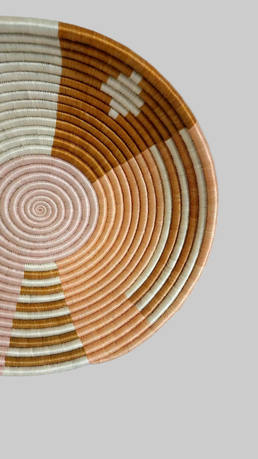Rwanda Kitale Wall Basket 40cm