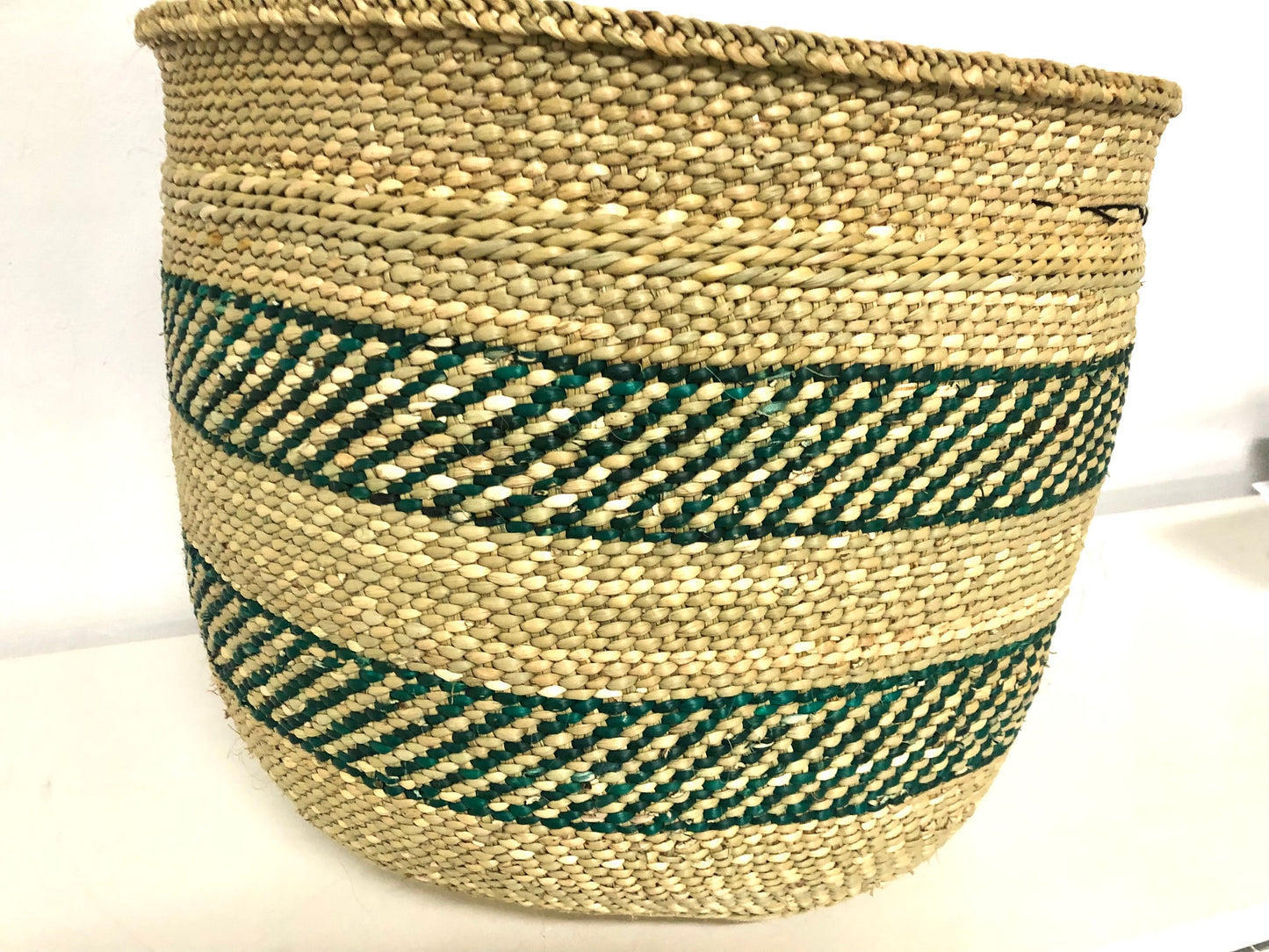 Malawian Weave Soft Basket