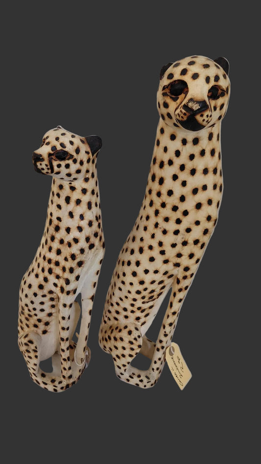 Wooden Cheetah Zimbabwe