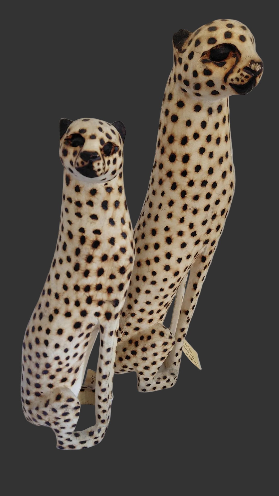 Wooden Cheetah Zimbabwe